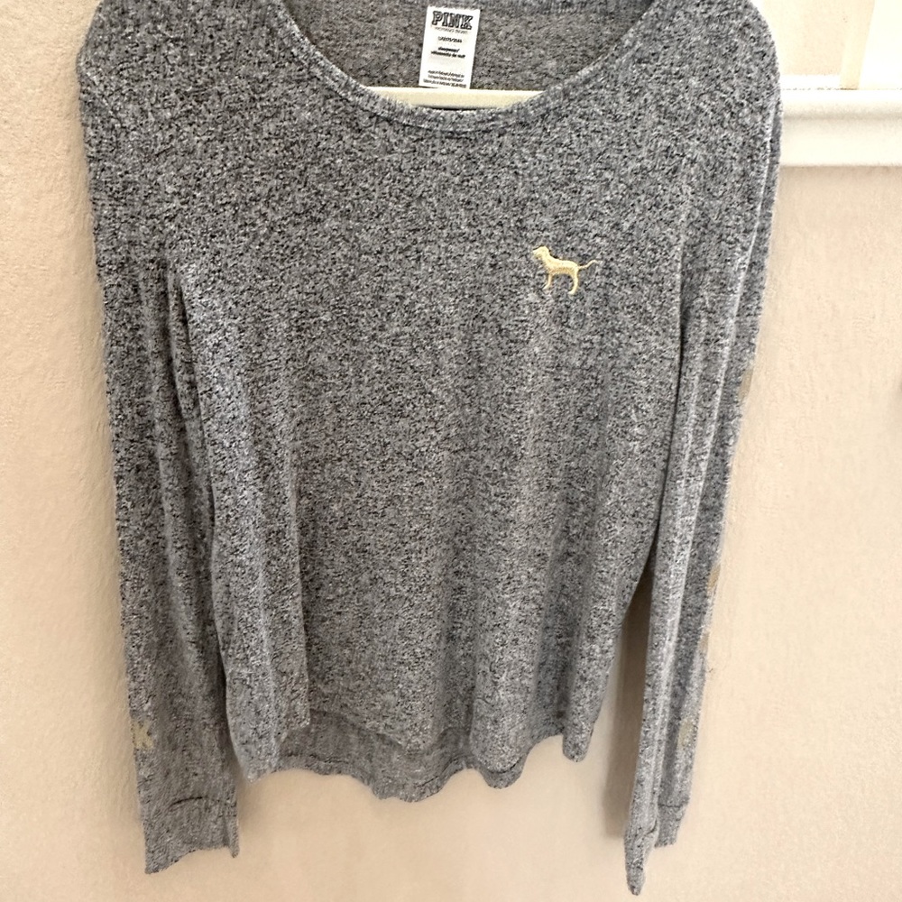 Pink by Victoria’s Secret long sleeve sleepwear top - Picture 2 of 6